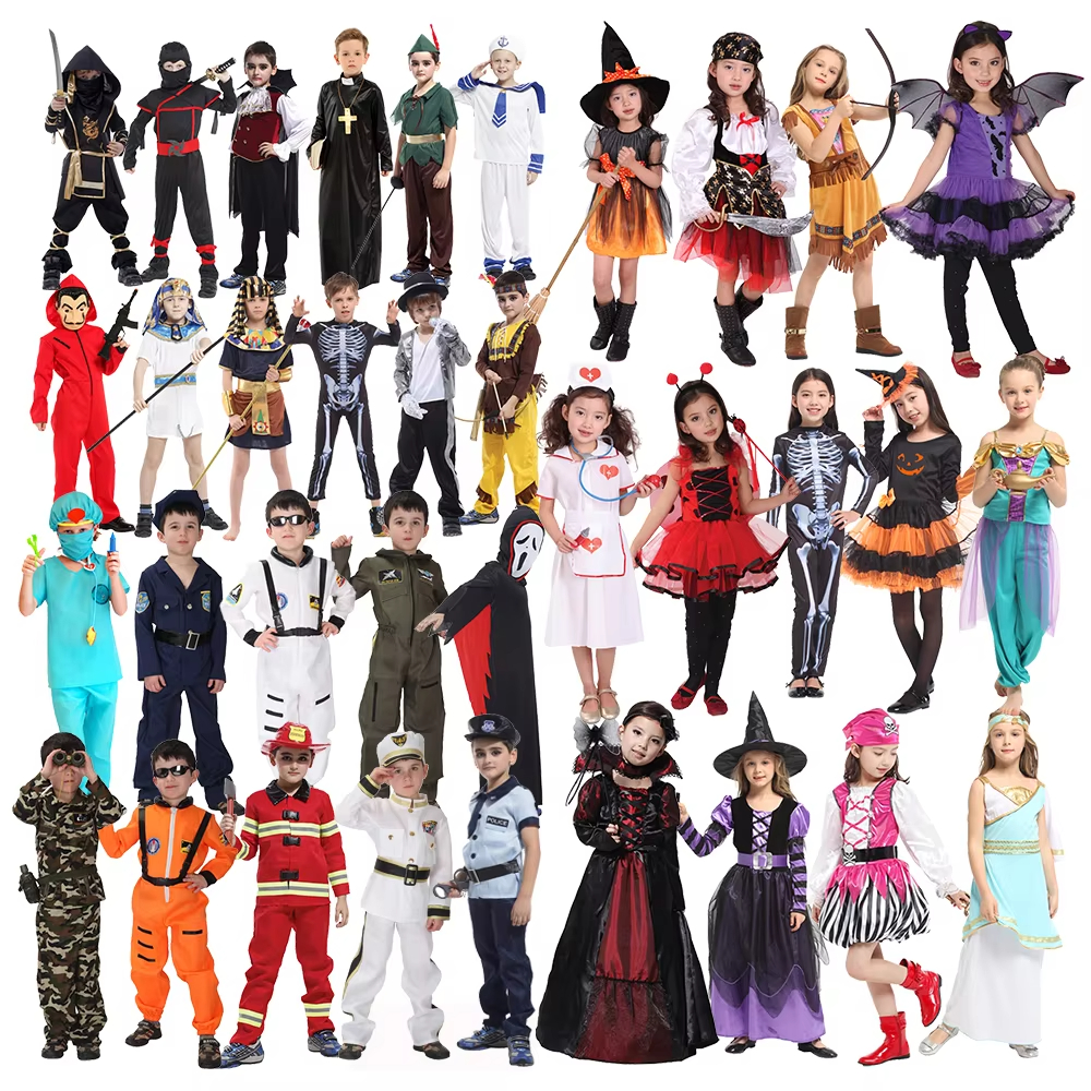 Halloween suknelė kostiumas vaikams – Cosplay Party kostiumai